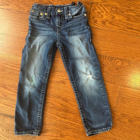 True Religion Y2K Little Girls Size 5 Lya Style Straight Leg Adjustable Waist - Picture 16 of 16
